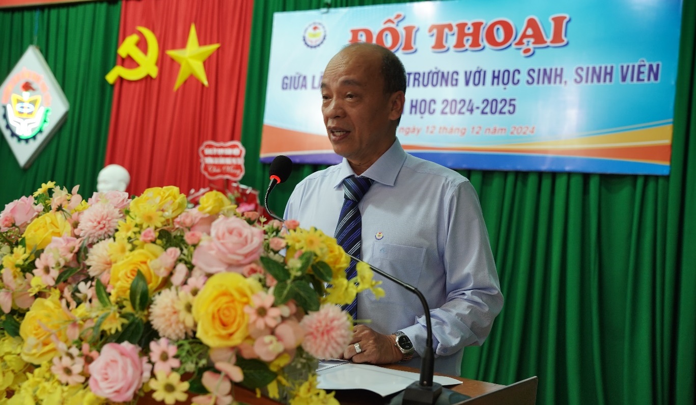 ĐỐI THOẠI GIỮA LÃNH ĐẠO NHÀ TRƯỜNG VÀ HỌC SINH, SINH VIÊN NĂM HỌC 2024-2025